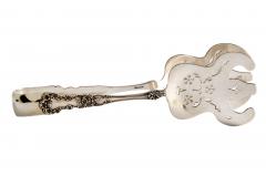  Gorham Manufacturing Co Gorham Sterling Serving Tongs Buttercup Pattern c a 1899 Asparagus Sandwich - 1312326