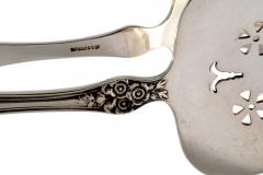  Gorham Manufacturing Co Gorham Sterling Serving Tongs Buttercup Pattern c a 1899 Asparagus Sandwich - 1312328