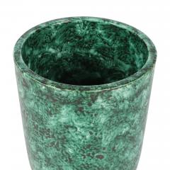  Gustavsberg Vase with Malachite Finish Glaze by Wilhelm Kage - 2930846