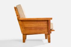 Habitant Habitant Lounge Chairs with Pine and Fabric USA 1940s - 4767890