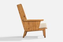  Habitant Habitant Lounge Chairs with Pine and Fabric USA 1940s - 4767896
