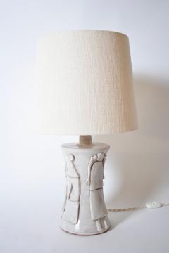  Kasa Avignon off white ceramic lamp 32cm Barracuda Edition  - 4539886
