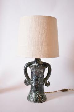  Kasa Erato blue and green handles ceramic lamp 32cm Barracuda Edition  - 4540081