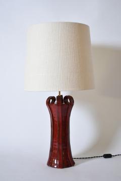  Kasa Henry red ceramic lamp 40cm Barracuda Edition  - 4539896