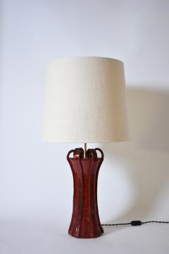  Kasa Henry red ceramic lamp 40cm Barracuda Edition  - 4539898