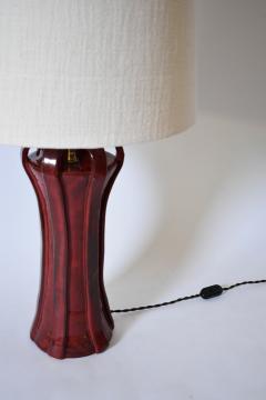  Kasa Henry red ceramic lamp 40cm Barracuda Edition  - 4539900