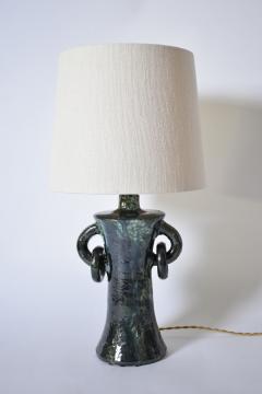  Kasa blue green handles ceramic lamp 32cm Barracuda Edition  - 4539826