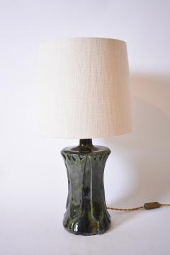  Kasa blue green papyrus ceramic lamp 32cm Barracuda Edition  - 4539545