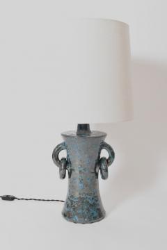  Kasa blue handles ceramic lamp 32cm Barracuda Edition  - 4539845
