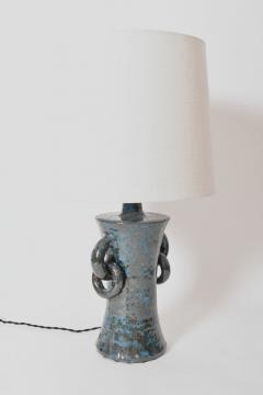  Kasa blue handles ceramic lamp 32cm Barracuda Edition  - 4539847