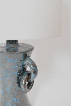  Kasa blue handles ceramic lamp 32cm Barracuda Edition  - 4539849