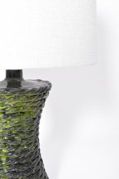  Kasa green rope ceramic lamp 32cm Barracuda Edition  - 4539506