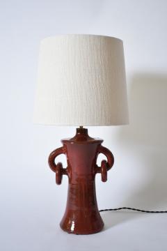  Kasa red handles ceramic lamp 32cm Barracuda Edition  - 4539615