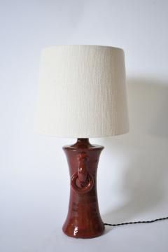  Kasa red handles ceramic lamp 32cm Barracuda Edition  - 4539617