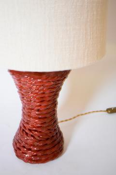  Kasa red rope ceramic lamp 32cm Barracuda Edition  - 4539938
