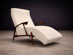  Liceu de Artes e Of cios Rosewood Boucle Chaise Lounge Attrib Liceu de Artes e Oficios Lot 203A - 4624569