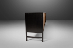  Mount Airy Furniture Company Topaz Ebonized Contoured Walnut Credenza Cabinet by Mt Airy for John Stuart - 2563600