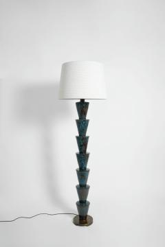  Nizwa blue and brown floor lamp Barracuda edition  - 4539471
