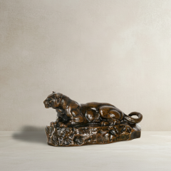  Panther of Tunisia Antoine Louis Barye - 4407282