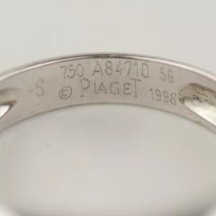  Piaget Piaget 18k White Gold Ring With Yellow Sapphire And Diamond - 4780016