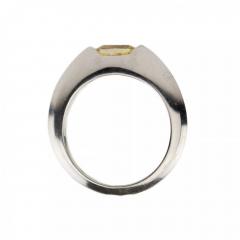  Piaget Piaget 18k White Gold Ring With Yellow Sapphire And Diamond - 4780018