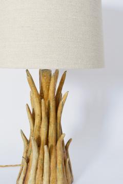  Pico 42cm mustard ceramic lamp Barracuda edition  - 4539990