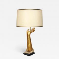  Randy Esada Designs Designer Giltwood Hand Form Table Lamp by Randy Esada Designs - 3005391