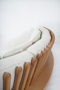  San Romano round oak sofa Barracuda Edition  - 4539229