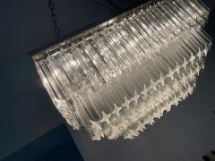  SimoEng Italian Light Quadriedo Cut 45 Degree Murano Glass Flush Mount Transparent - 2767084