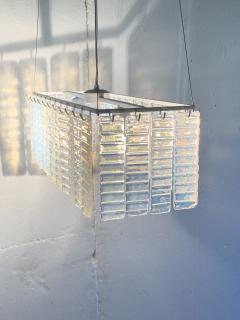  SimoEng Murano glass chandelier italian light opalino color - 2767094