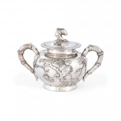  Tuck Chang Co Silver Chinese Export tea and coffee service by Tuck Chang Co Shanghai - 2926676