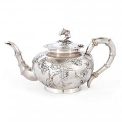  Tuck Chang Co Silver Chinese Export tea and coffee service by Tuck Chang Co Shanghai - 2926677