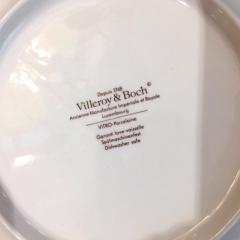  Villeroy Boch Villeroy Boch Set for 12 Orange Pink Blue Black Platters and Dessert Plates - 696113