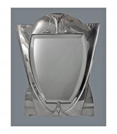  WMF WMF Art Nouveau Jugendstil Secessionist Large Silver Plate Mirror Germany - 534595