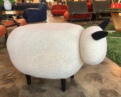  ma 39 Ma39 Pouf in Carved Wood Sheep Italy 21st Century - 1166535