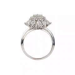 18k White Gold Diamond Ring - 4780094