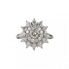 18k White Gold Diamond Ring - 4780096
