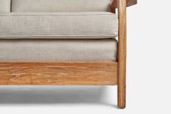 A Brandt Ranch Oak Sofa Fabric in Oak USA 1950s - 4764074