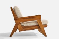 A Brandt Ranch Oak Sofa Fabric in Oak USA 1950s - 4764078