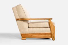 A Brandt Ranch Oak Sofa Fabric in Oak USA 1950s - 4764104
