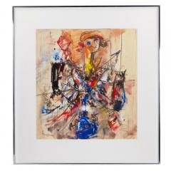 Abstract Composition Jack Of Diamonds Vladimir Nemukhin Russia 1968 - 4781227