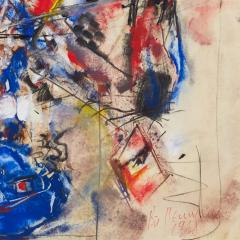 Abstract Composition Jack Of Diamonds Vladimir Nemukhin Russia 1968 - 4781229