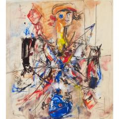 Abstract Composition Jack Of Diamonds Vladimir Nemukhin Russia 1968 - 4781230