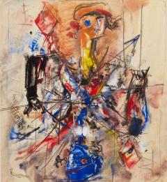 Abstract Composition Jack Of Diamonds Vladimir Nemukhin Russia 1968 - 4788334