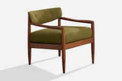 Adrian Pearsall Lounge Chairs with Walnut Fabric USA 1950s - 4764173