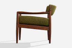 Adrian Pearsall Lounge Chairs with Walnut Fabric USA 1950s - 4764175