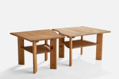 Aksel Kjersgaard Side Tables or Coffee Table in Pine Denmark 1970s - 4764189