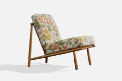 Alf Svensson Lounge Chairs with Beech and Fabric Sweden 1960s - 4764228