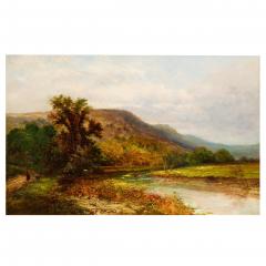 Alfred Augustus Glendening A River Landscape 1884 Alfred Augustus Glendening - 4458173