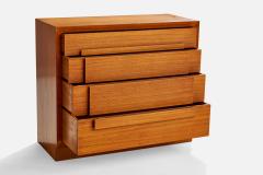 American Designer Chests of Drawers in Walnut USA 1940s - 4773655